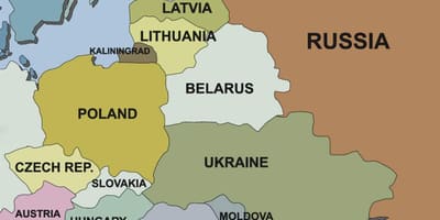Karte anzeigen Estland umliegenden Ländern